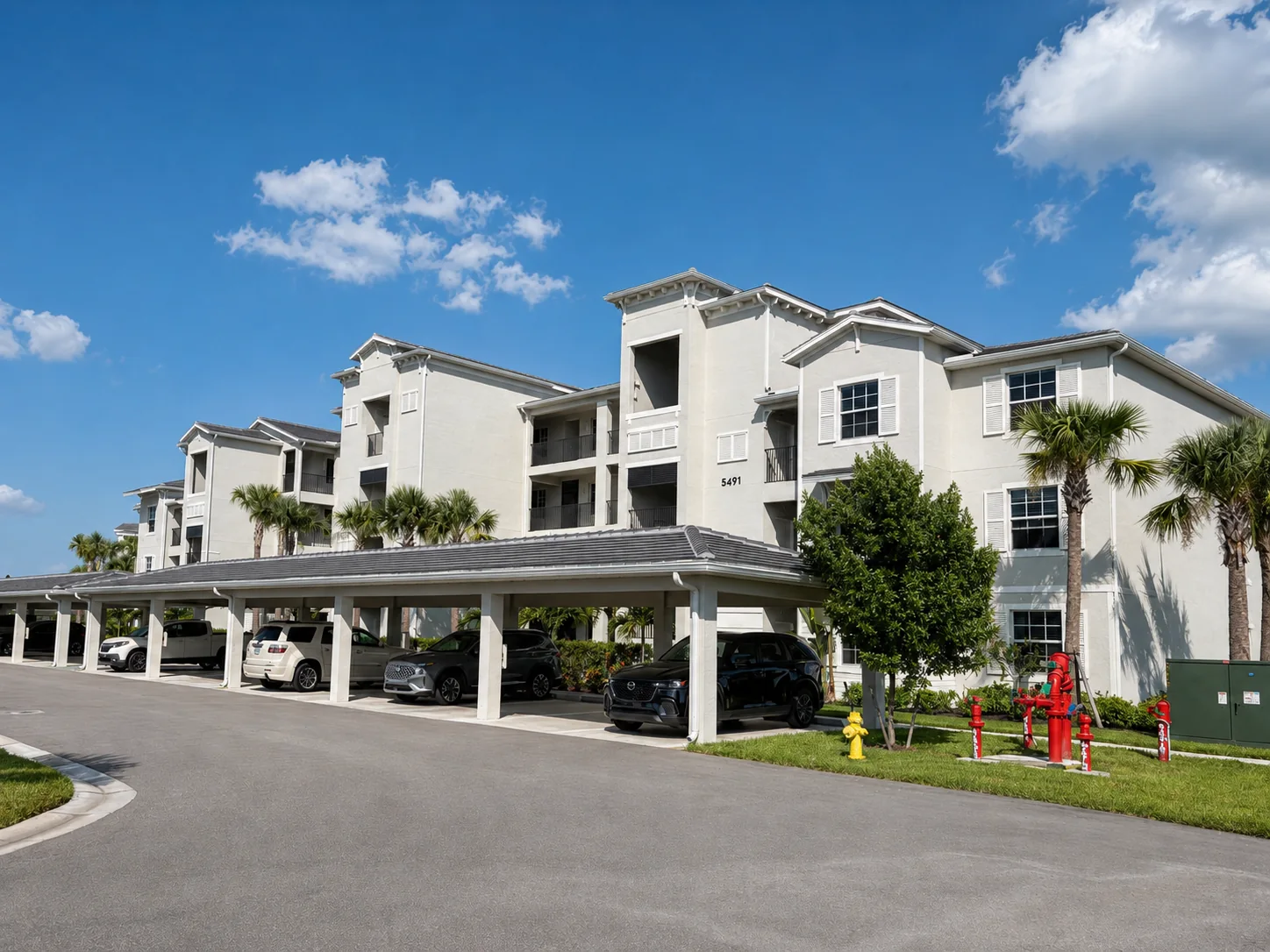 Residence exterior at the Ave Maria Residence