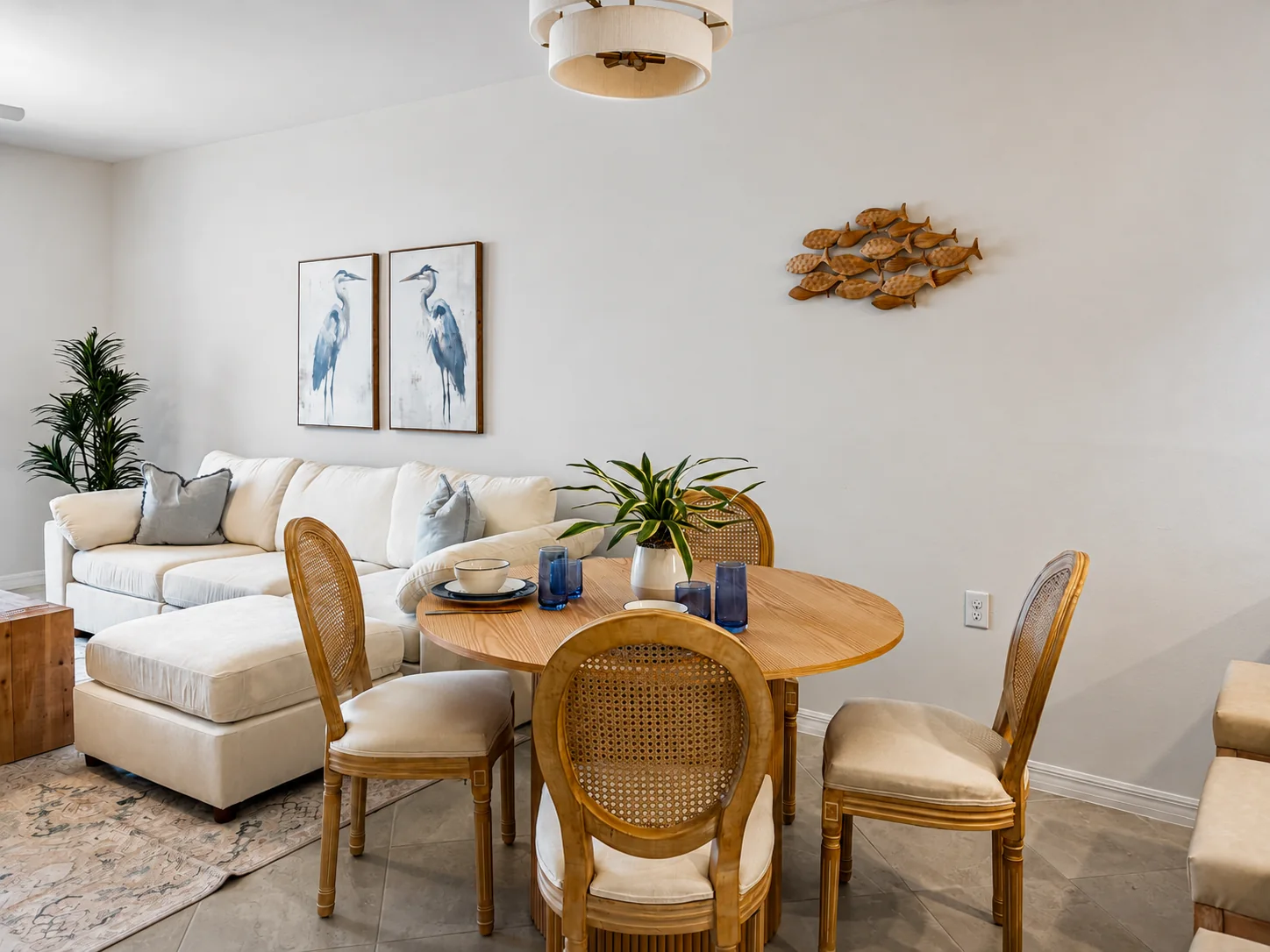 Dining area at the Ave Maria Residence