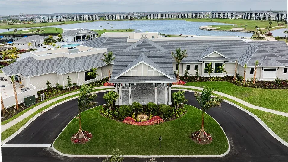 Clubhouse exterior at The National