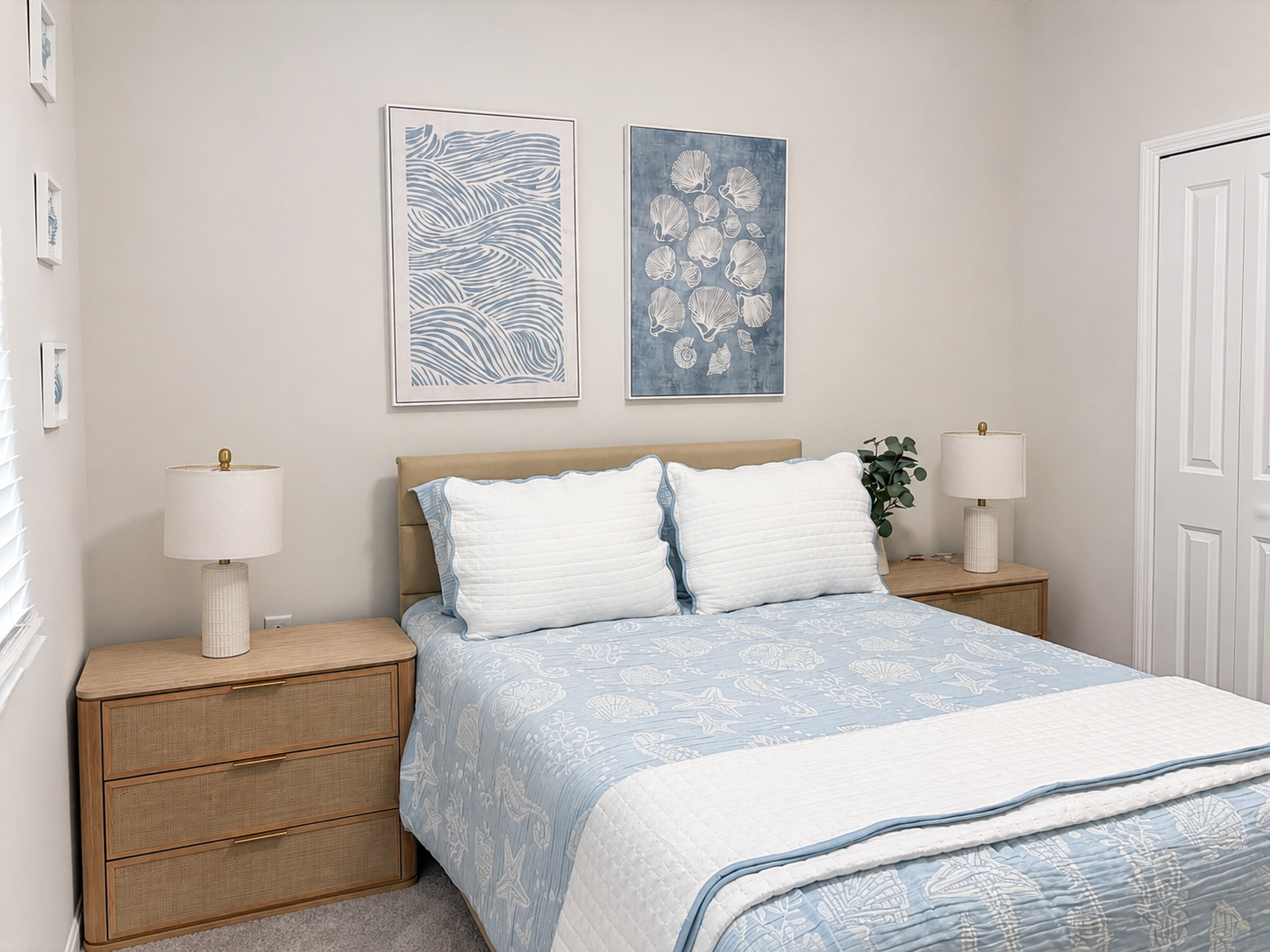 Second bedroom at the Ave Maria Residence